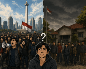 Demo di Jakarta